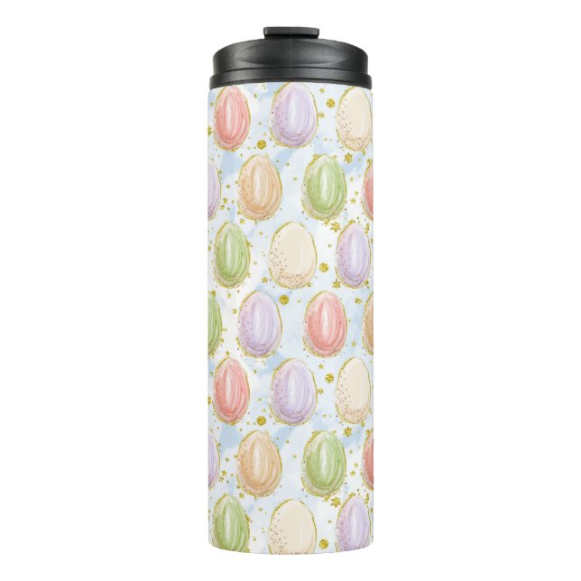 Easter Wreath Thermal Tumbler (Front)