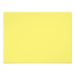 Easter Yellow Personalised Trend Colour Background Photo Print