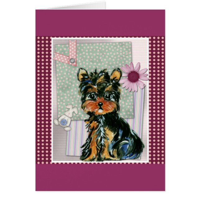 EASTER YORKIE POO (Front)