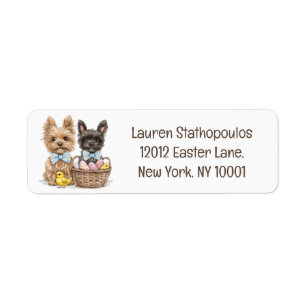 Easter Yorkshire Terrier Dogs