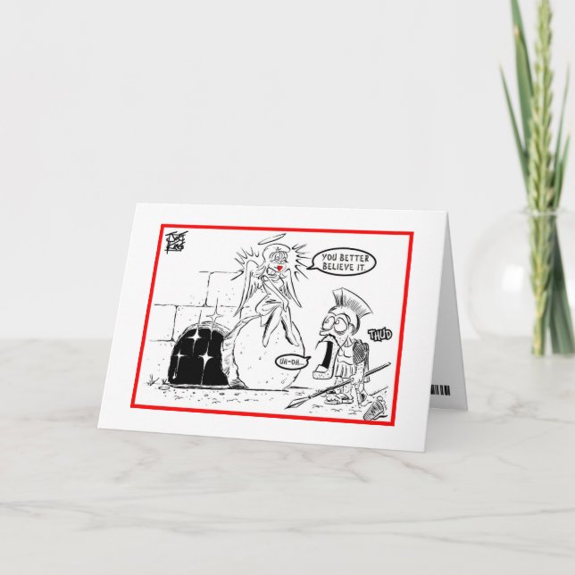 EASTER: "YOU BETTER BELIEVE" HOLIDAY CARD (Front)