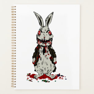 Easter Zombie Rabbit Halloween Bunny Planner