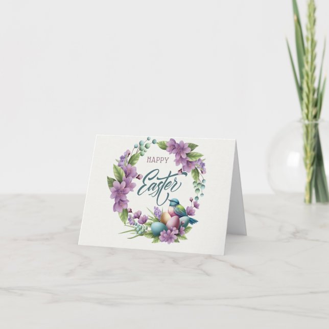 Eastercard to make someone happy holiday card (Front)