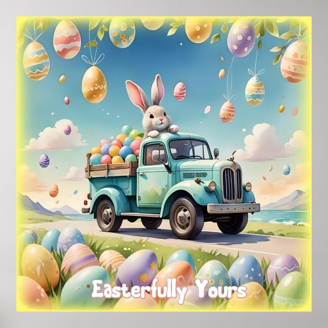 Easterfully Yours Poster (Front)