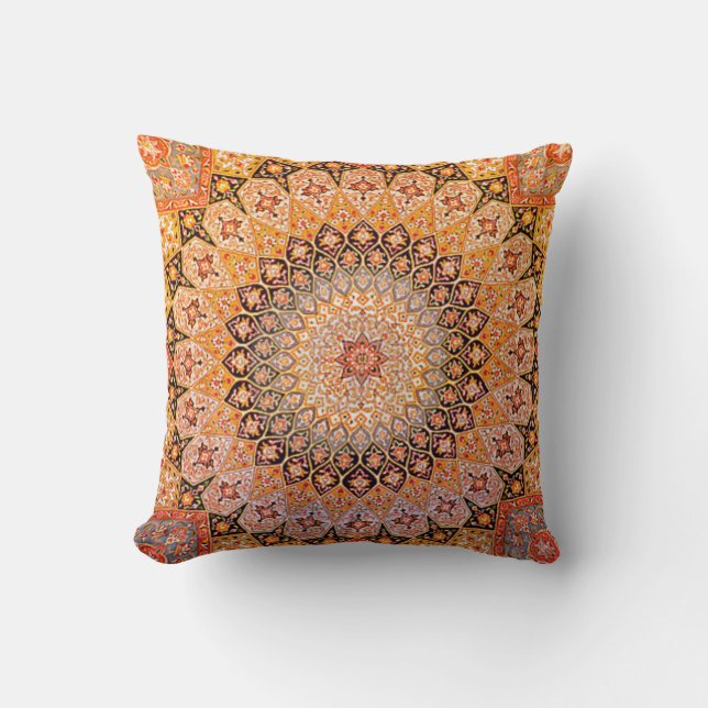Eastern Accent Vintage Persian Pattern Cushion (Front)