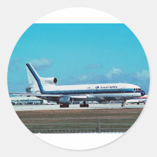 EASTERN AIRLINES Lockheed L-1011 "Whisperliner" Classic Round Sticker