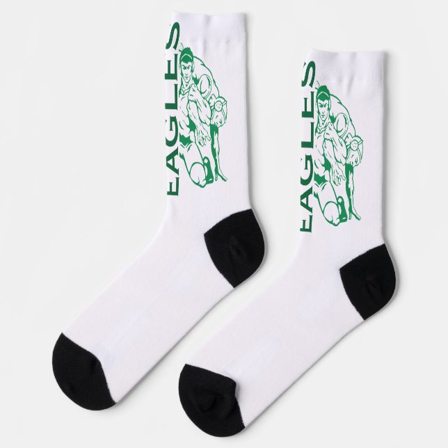Eastern Alamance Wrestling Socks (Left)