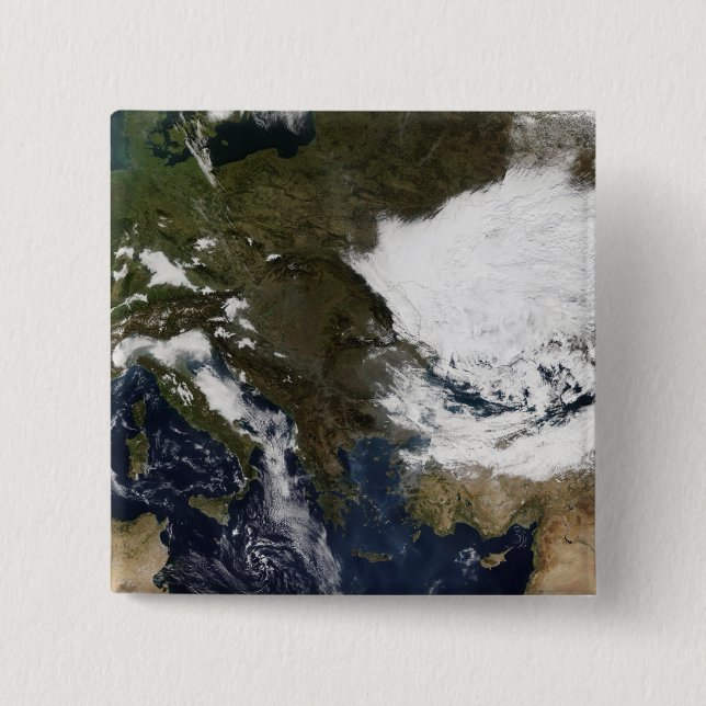 Eastern and Southern Europe 15 Cm Square Badge (Front)