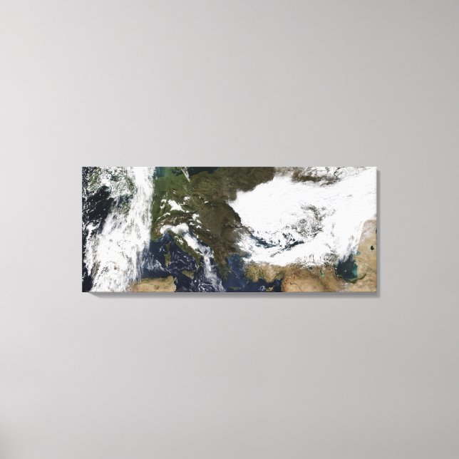 Eastern and Southern Europe Canvas Print (Front)