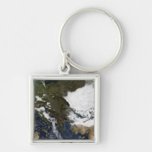 Eastern and Southern Europe Key Ring