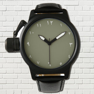 Eastern Arabic Numerals Watch
