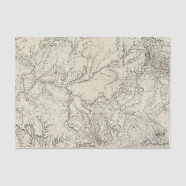 Eastern Arizona and Western New Mexico 2 Tissue Paper (Front)