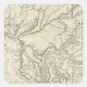 Eastern Arizona and Western New Mexico Square Sticker