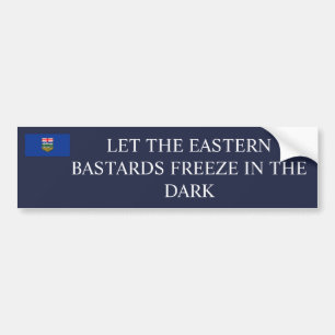 EASTERN BASTARDS BUMPER STICKER