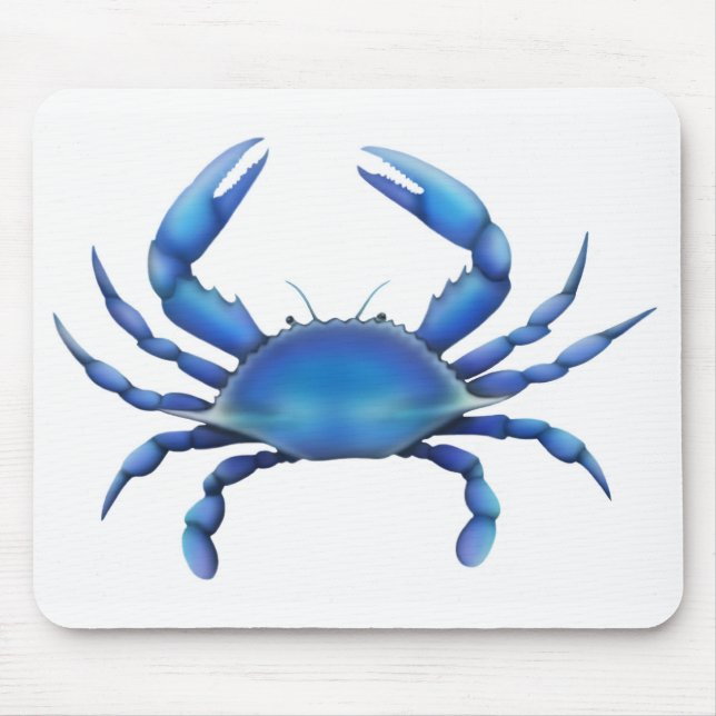 Eastern Blue Crab Mousepad (Front)