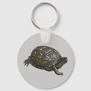 Eastern Box Turtle Coordinating Items Key Ring