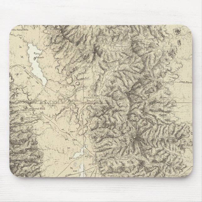 Eastern California Mouse Mat (Front)
