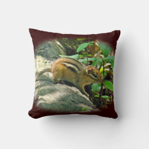 Eastern Chipmunk - Tamias Cushion