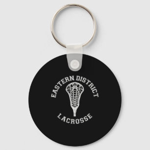 Eastern District Lacrosse Girls Lax Retro Distress Key Ring