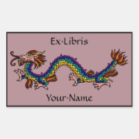 Eastern Dragon Bookplate
