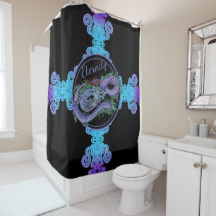 Eastern Dragon Eternity Shower Curtain
