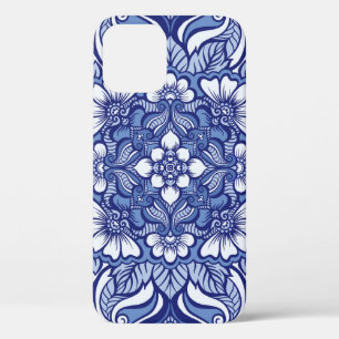 Eastern Ethnic Henna Seamless Pattern iPhone 12 Case