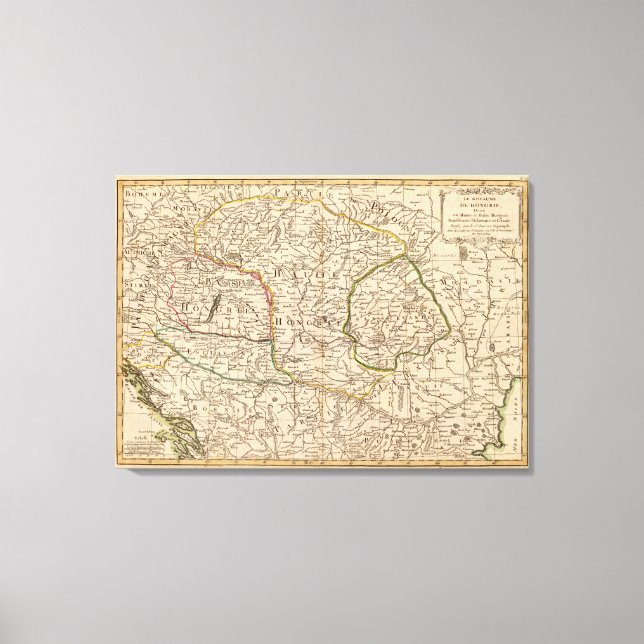 Eastern Europe Canvas Print (Front)