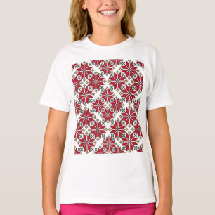 Eastern Europe Pattern, Traditional Folk, Folklore T-Shirt