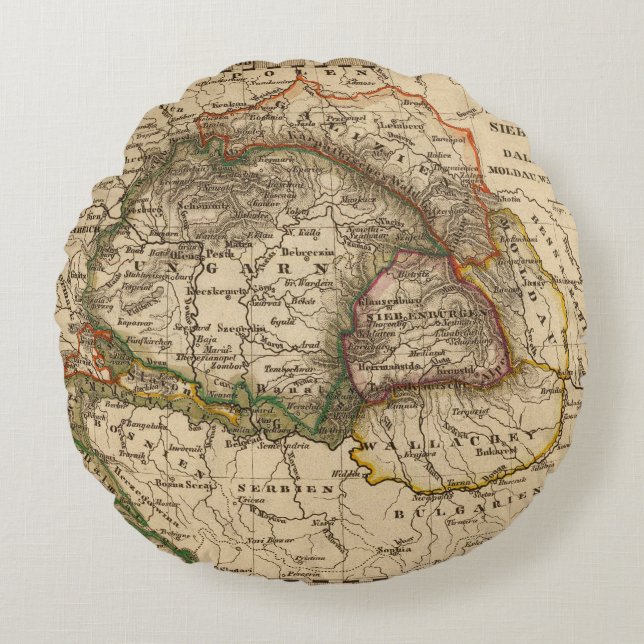 Eastern Europe Round Cushion (Front)