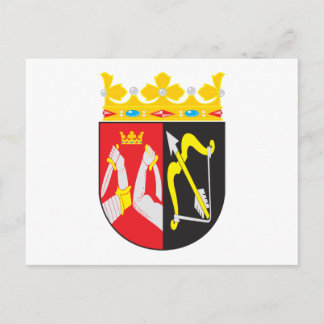 Eastern Finland Coat of Arms Postcard