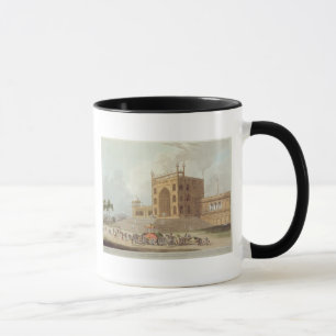 Eastern Gate of the Jummah Musjid at Delhi, from ' Mug