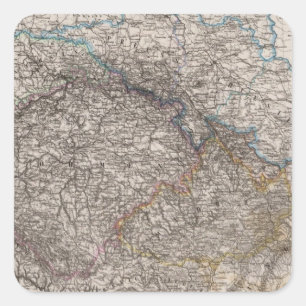 Eastern Germany or Bohemia Square Sticker