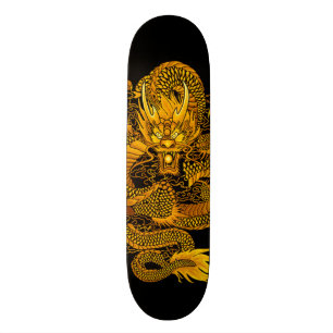 Eastern Gold Dragon One Element Custom Pro Deck Skateboard