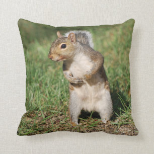 Eastern Grey Squirrel pillow