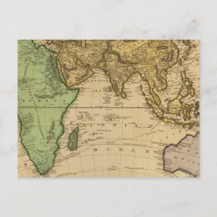 Eastern Hemisphere 10 Postcard