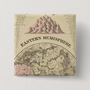 Eastern Hemisphere 15 Cm Square Badge