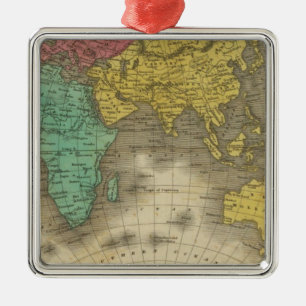 Eastern Hemisphere 15 Metal Tree Decoration