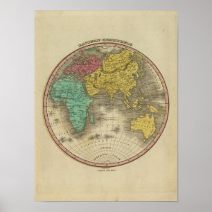 Eastern Hemisphere 15 Poster