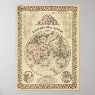 Eastern Hemisphere 3 Poster