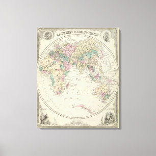 Eastern Hemisphere 4 Canvas Print