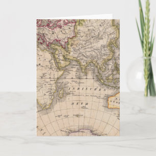 Eastern Hemisphere 4 Holiday Card