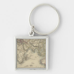Eastern Hemisphere 4 Key Ring