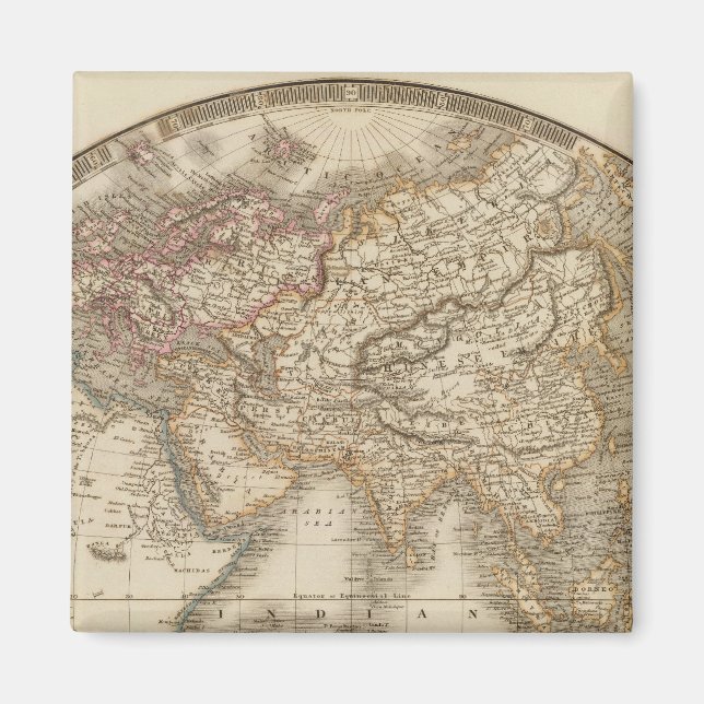 Eastern Hemisphere 5 Magnet (Front)