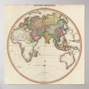 Eastern Hemisphere 6 Poster