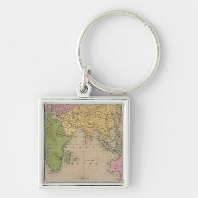 Eastern Hemisphere 7 Key Ring (Front)