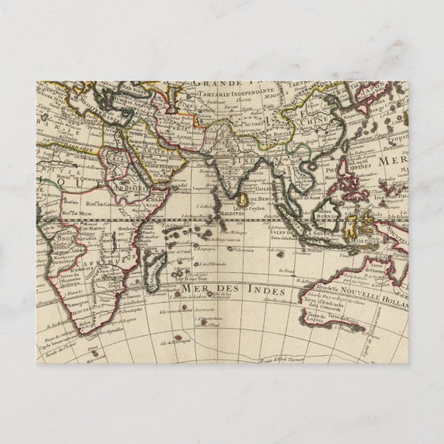 Eastern Hemisphere 7 Postcard (Front)