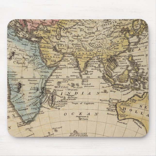 Eastern Hemisphere 9 Mouse Mat (Front)