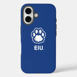 Eastern Illinois Panthers Paw Print & EIU iPhone 16 Case