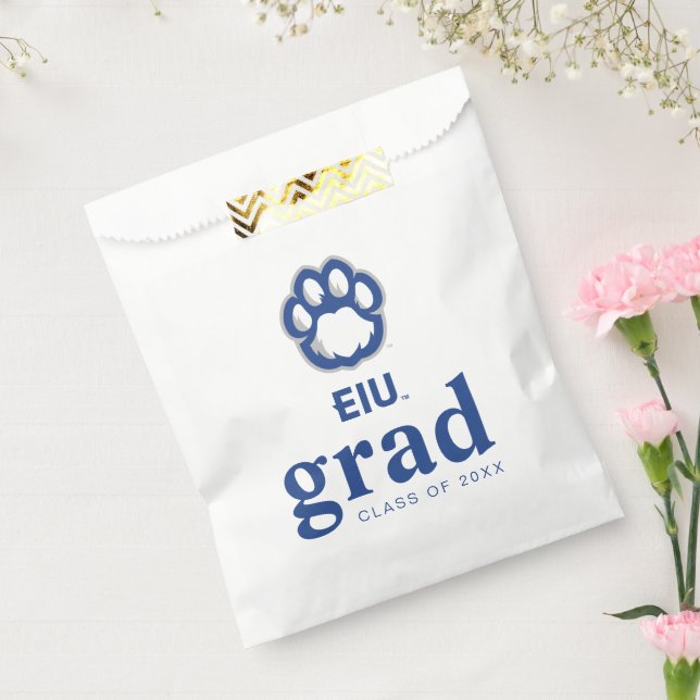Eastern Illinois Panthers Paw Print & EIU Favour Bags (Sealed)