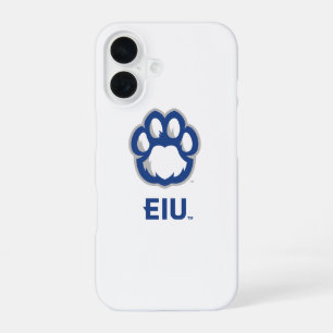 Eastern Illinois Panthers Paw Print & EIU iPhone 16 Case